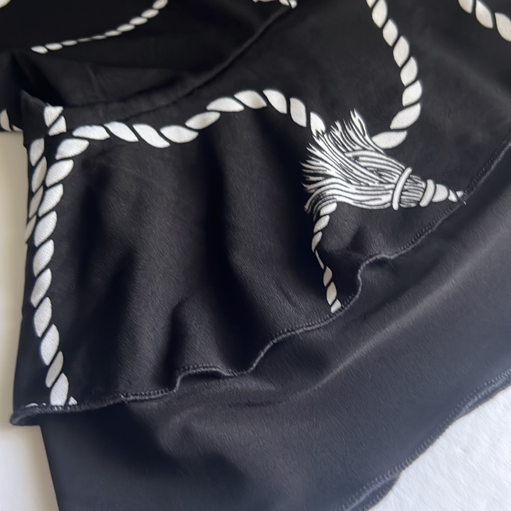 Nina Leonard top L , black and white. - Picture 6 of 8